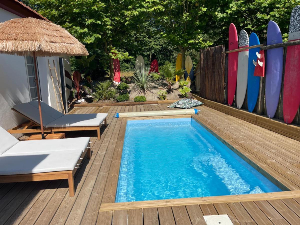 Villa Avec Piscine A 5 Minutes De L'Ocean Bidart Bagian luar foto